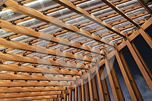 Interior of modern architecture