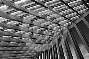 Interior of modern architecture