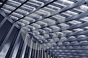 Modern building abstract background pattern