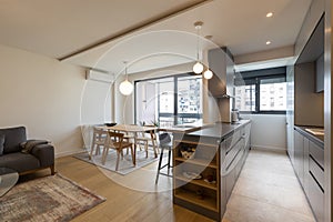 Interior of a modern bright apartment