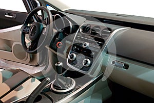 Interior of a Modern Car