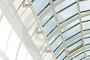 Interior of modern centre