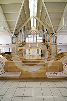 Interior Of Modern Church