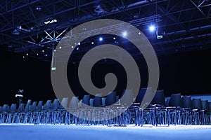 Interior of modern conference hall