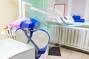 Interior of a modern dental surgery