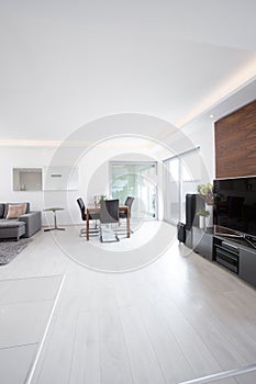 Interior in modern design