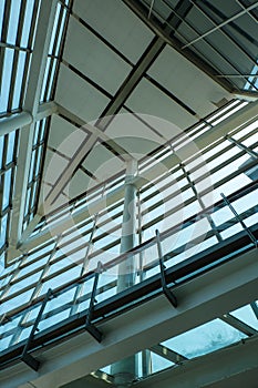 Interior Modern Glass facade building