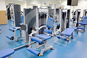 Interior of a modern gym