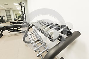 Interior of a modern gym