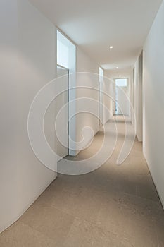 Interior of a modern house, corridor
