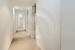 Interior of a modern house, corridor