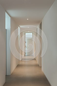 Interior of a modern house, corridor