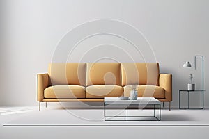 interior of modern living room with sofa and sofa. 3 dinterior of modern living room with sofa and