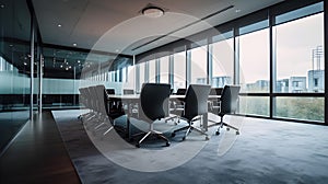 Interior of a modern Office Meeting Room