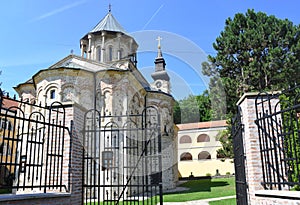 Interior of Monastery Novo Hopovo near Novi Sad, Srbia photo