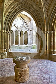 Interior of Monastery of Veruela, Zaragoza Province, Aragon photo
