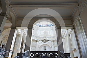 Interior of Mora Ferenc Museum in Szeged