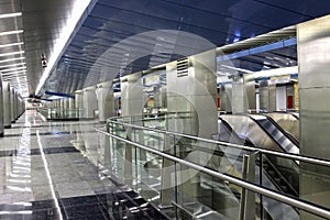 Interior Moscow metro station