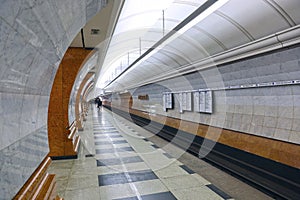 Interior Moscow metro station