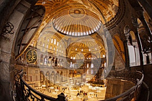 Interior of the mosque