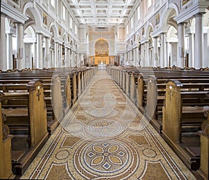 Interior of Mullingar Cathedral Ireland photo