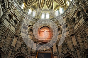 Interior of Murcia Cathedral, Spain