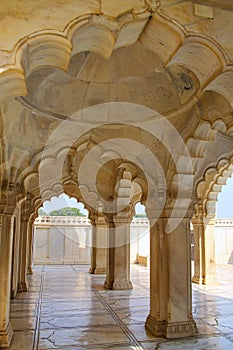 Interior of Nagina Masjid (Gem Mosque) in Agra Fort, Uttar Pradesh, India