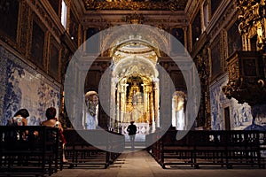 Interior of National Tile Museum of Lisbon