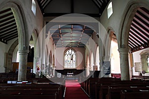 Interior of Northiam church