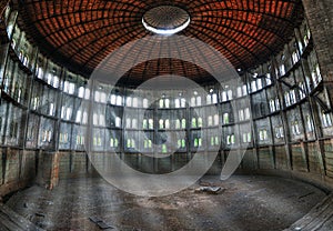 Interior the old gasworks