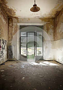 Interior of a old house