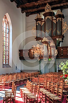 Grote or Sint Martinus church in Dokkum, Friesland, the Netherlands. photo