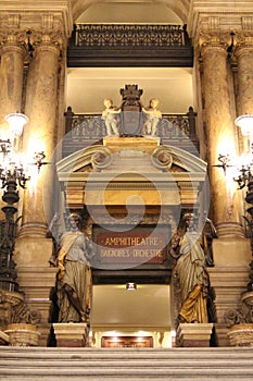 Interior of the Paris Opera