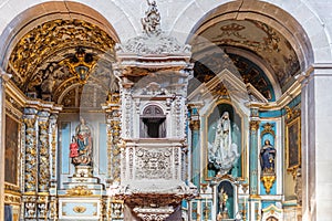 interior of the parish church of Nossa Senhora das Merces in Lisbon. photo