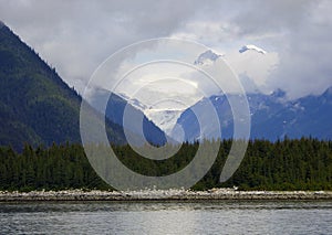 Interior Passage Panorama, Skagway, White Pass, Chilkoot Pass, Yucon, Klondike, Alaska, United States