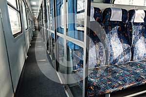 Interior of a train vagon