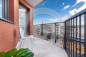 Interior photo shoot in a modern apartment.