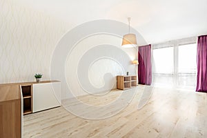 Interior photo shoot in a modern apartment.