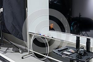 Interior of the photo studio