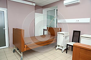 Interior of postoperative ward