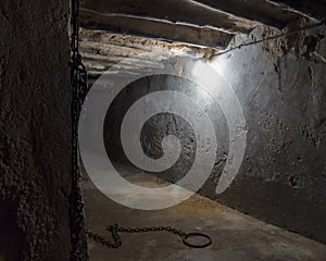 The Interior of the prison slaves , Zanzibar