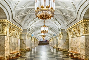 Da metropolitana stazione mosca 