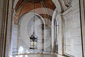 Interior of the Public library on the 5th avenue, Bryant Park, Manhattan