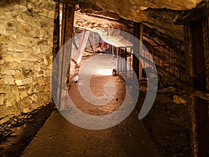 Interior of the quarry called