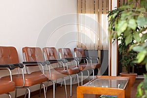 Interior of the reception room of business offices De Esperansa