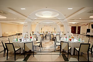 Interior of the restaurant