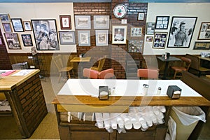 Interior of restaurant in Mount Airy