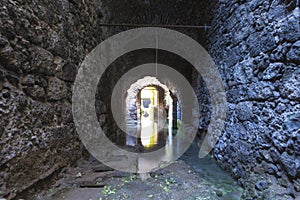 Interior of Roman theater from Catania