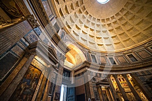 Interior of Rome Pantheon