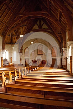 Interior of Ross Uniting Church